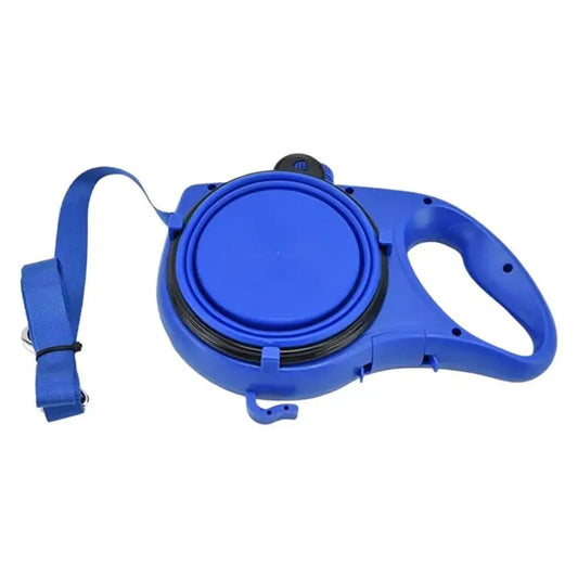 Dog Leash with Water & Bags For Poop