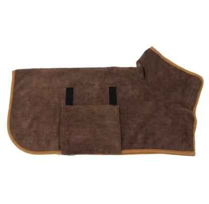 Dog Bathrobe with Quick Drying