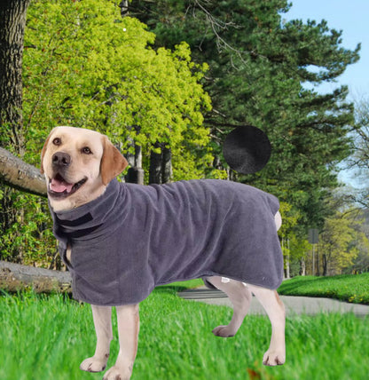 Dog Bathrobe with Quick Drying