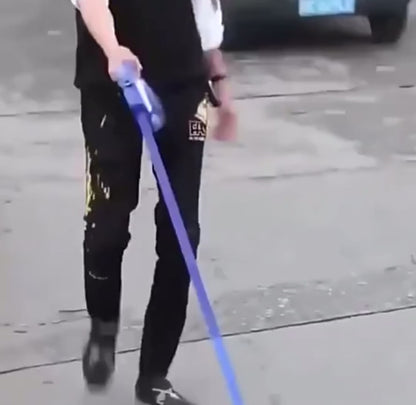 Dog Leash with Water & Bags For Poop